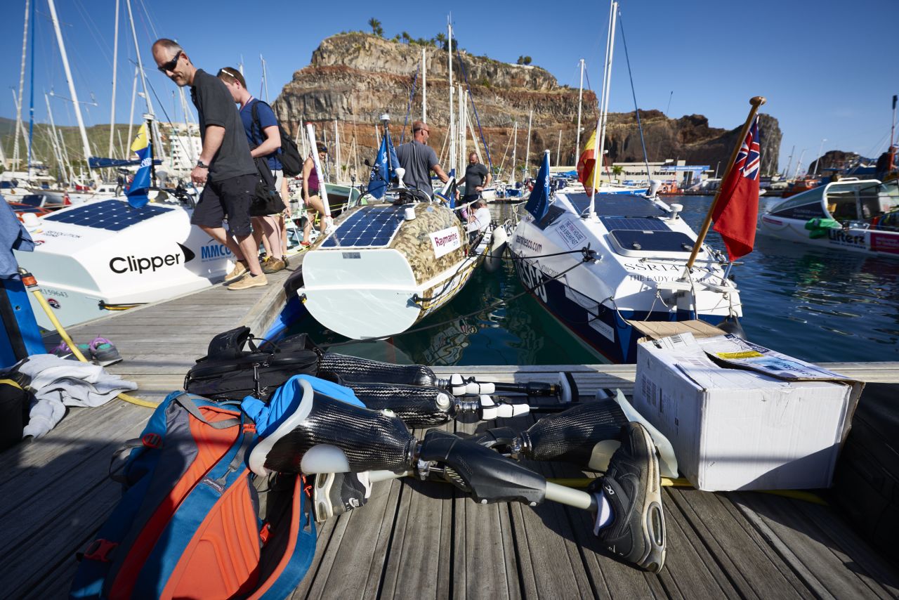 The team set off from La Gomera in the Canary Islands on 20 December. After a five day delay due to adverse weather conditions, strong winds now behind the rowers have got organisers predicting this could be the quickest Atlantic rowing race to date.