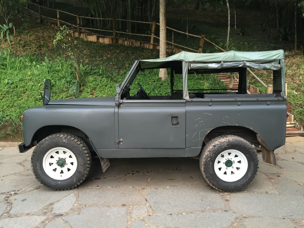 The camp has three 1970s Land Rover Defenders that bump along the road beneath the tents. They're a welcome sight after you've enjoyed one too many tum yum martinis in the Burma Bar and need to get to the restaurant -- at the other end of the camp.