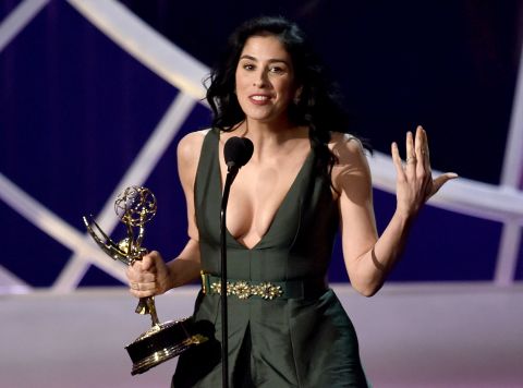 Sarah Silverman's resume reads like a greatest hits of TV comedy jobs, between stints on "Saturday Night Live," "The Larry Sanders Show" and "Seinfeld." But it's with her no-holds-barred stand-up that Silverman has left her mark. Take, for example, one of her most infamous one-liners: "I was raped by a doctor, which is so bittersweet for a Jewish girl."