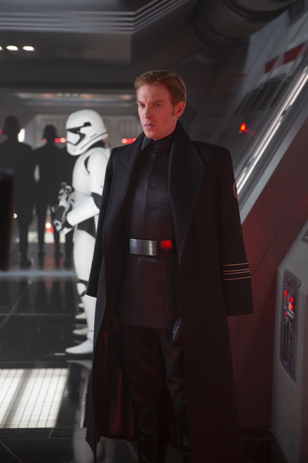 <strong>General Hux</strong> (Domhnall Gleeson), a young but high-achieving officer in the First Order, the successor to the Empire. Gleeson, the son of actor Brendan, is prolific: in the past few years, he's had hits with "Harry Potter," "About Time," "Brooklyn" and "The Revenant."