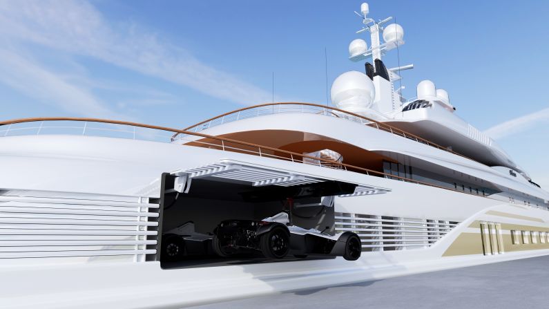 The Mono Marine Edition, which is customizable both inside and out, is built to order and can be yours for just £500,000 ($733,400) -- a drop in the ocean compared to the sum forked out for that superyacht it could soon be sailing with.
