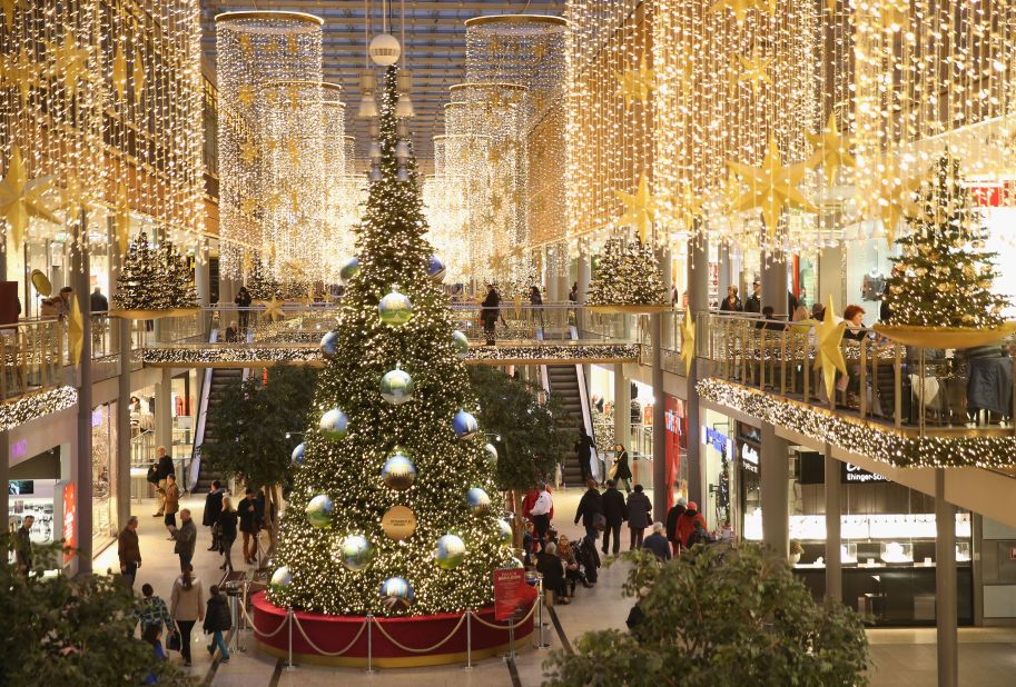 During the holidays, Berlin's big shopping centers play Snoopy to the country's quaint Christmas markets' Charlie Brown. 
