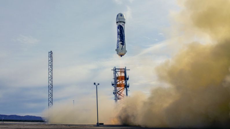 <strong>Blue Origin  </strong><br />Jeff Bezos, billionaire founder of Amazon.com, has had a long fascination with space. He founded a private aerospace company in 2000 aimed more at the suborbital tourist market. The New Shepard capsule, which successfully landed on November 24, 2015, is designed to travel about 100 kilometers (about 62 miles) above the surface of the Earth and land safely. 
