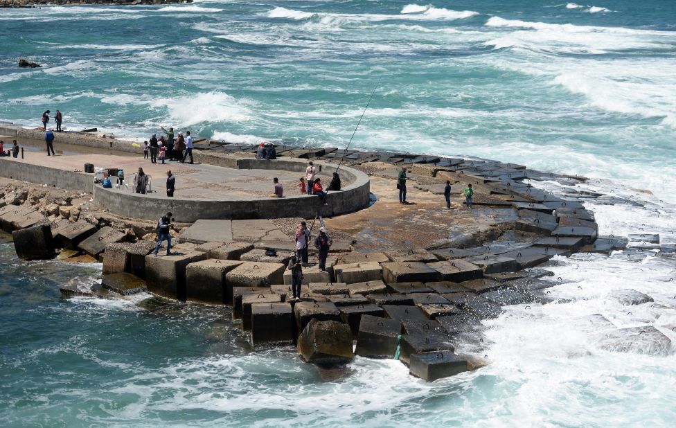 The 15th-century Qaitbay Citadel in the port city of Alexandria occupies that same location where the famous lighthouse once stood -- partially destroyed in the 11th century by an earthquake, and totally decimated by another in the 1300s. Today the citadel functions as a maritime museum.<br />