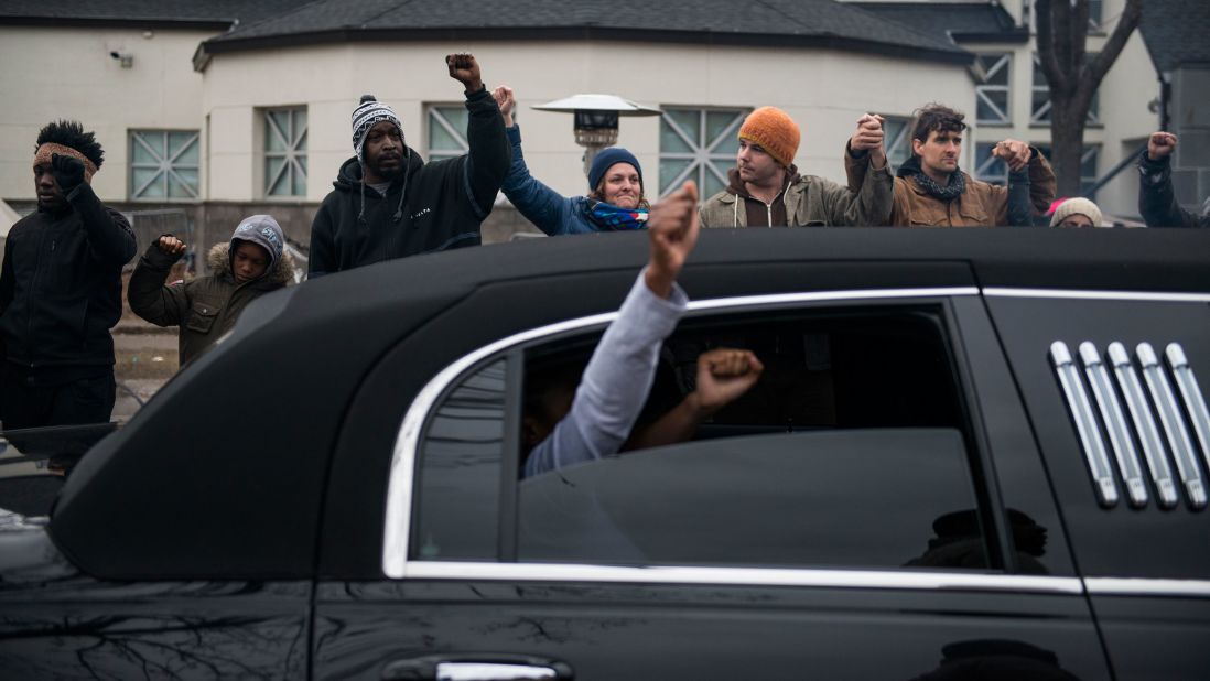 The movement was born out of frustration over the death of young black men. Jamar Clark's funeral in Minneapolis in November is an example of that continued unified response.  