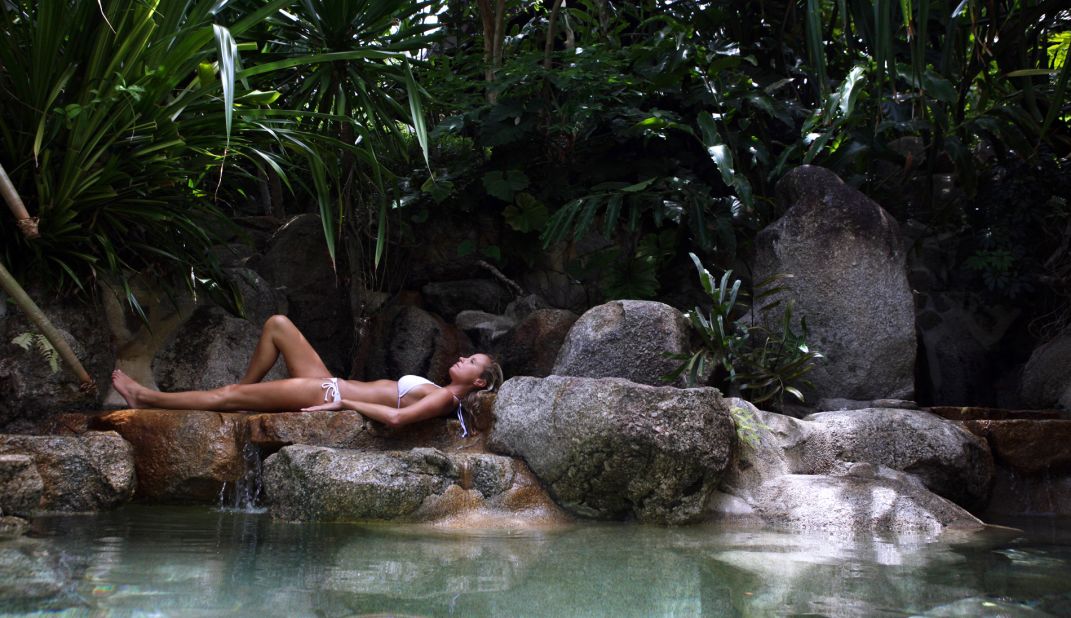 The Gulf of Thailand island is a popular among tourists visiting wellness sanctuaries, such as Kamalaya (pictured).