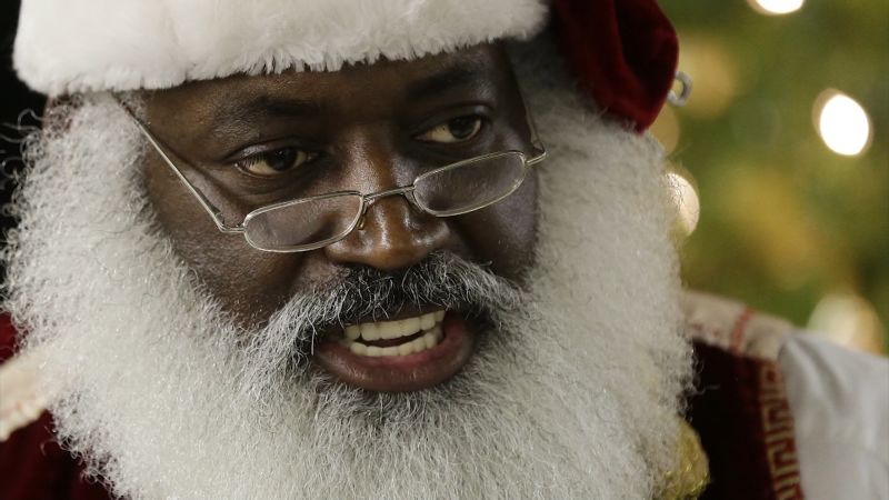 30600 Black Santa Claus Stock Photos Pictures  RoyaltyFree Images   iStock  African american santa Christmas gift Christmas