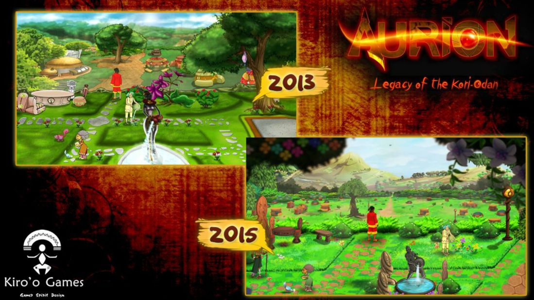 The world created in Aurion is inspired by African folklore and mythology