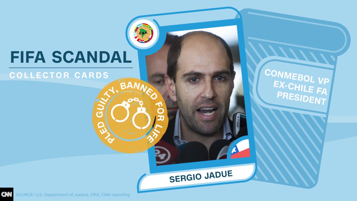 FIFA scandal collector cards Jadue