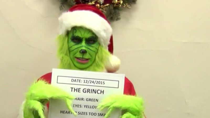 Caught green-handed: ‘Cops’ bust The Grinch | CNN