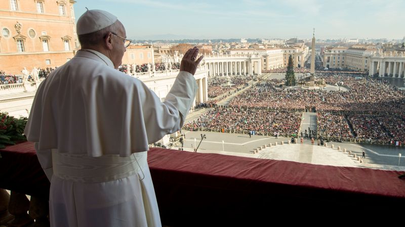 Pope Francis Calls For Peace In Christmas Message | CNN