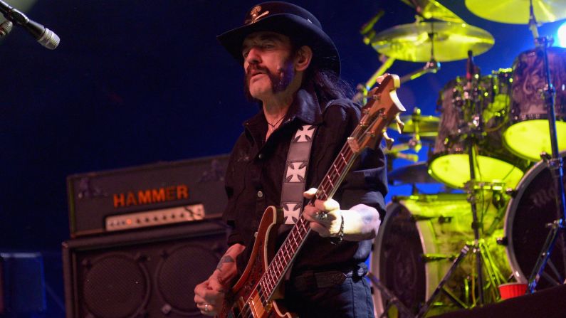 Legendary Motorhead frontman <a href="index.php?page=&url=http%3A%2F%2Fwww.cnn.com%2F2015%2F12%2F28%2Fentertainment%2Flemmy-motrhead-death%2Findex.html" target="_blank">Lemmy Kilmister</a> died Monday, December 28 after a short battle with cancer, his bandmates announced. He was 70.