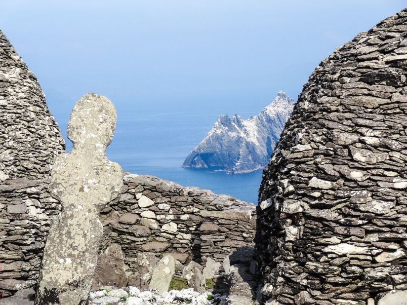 Long before the Jedis moved in, Skellig Michael was the site of a 6th- century Christian monastery home to a small group of ascetic monks. 