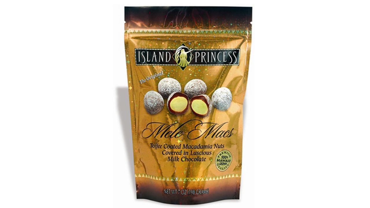 Hawaiian, which tied with Spirit for seventh, offers a cornucopia of snack choices. But they are all high in calories. The worst offender is the Island Princess Mele Macs, which are candied macadamia nuts that contain a staggering 1,120 calories.