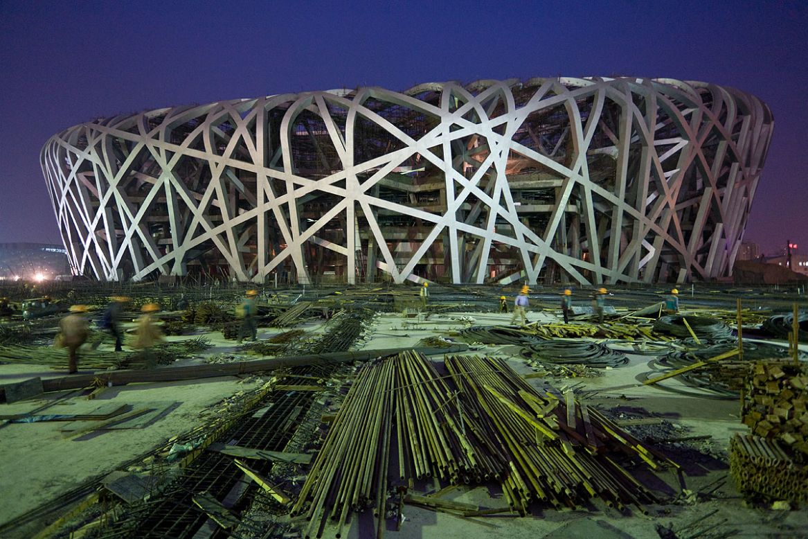 Iwan Baan has developed strong relationships with a number of today's major architects. He recorded the construction of the National Stadium in Beijing, better known as the Bird's Nest, by Herzog & de Meuron in collaboration with the artist Ai Weiwei.