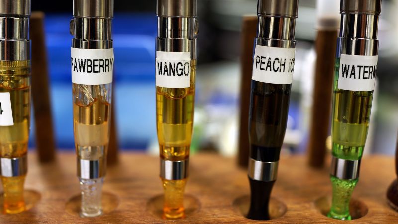 Chemical changes in e cigarette liquids can make them irritants