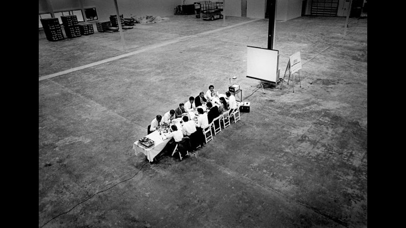 Billionaire Ross Perot invested more than $20 million into NeXT after this lunch pitch at the site of a future NeXT factory.