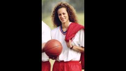 In this Aug. 1, 1987 photo, Andrea Constand poses for a photo in Toronto