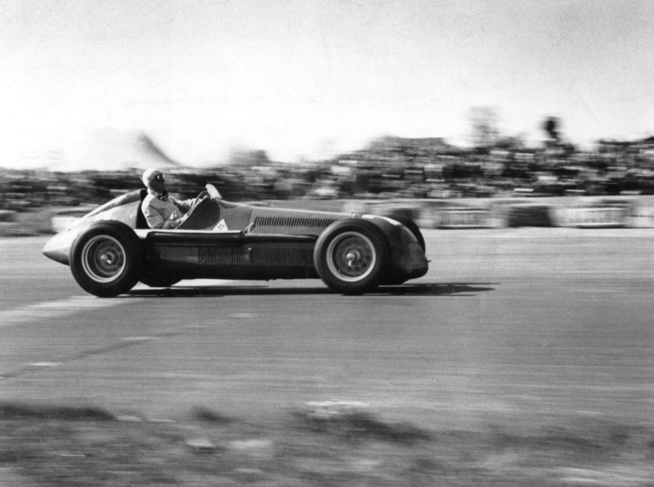 F1 has been leading the way in motorsport since 1950. Guiseppe Farina, seen here winning at Silverstone for Alfa Romeo, won the inaugural drivers' world championship.
