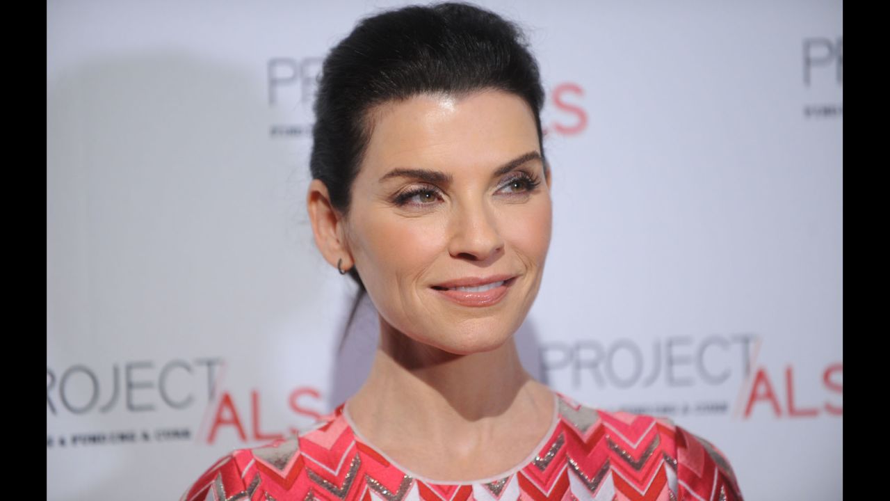 The "Good Wife" hits the big one: Julianna Margulies turned 50 on June 8. 