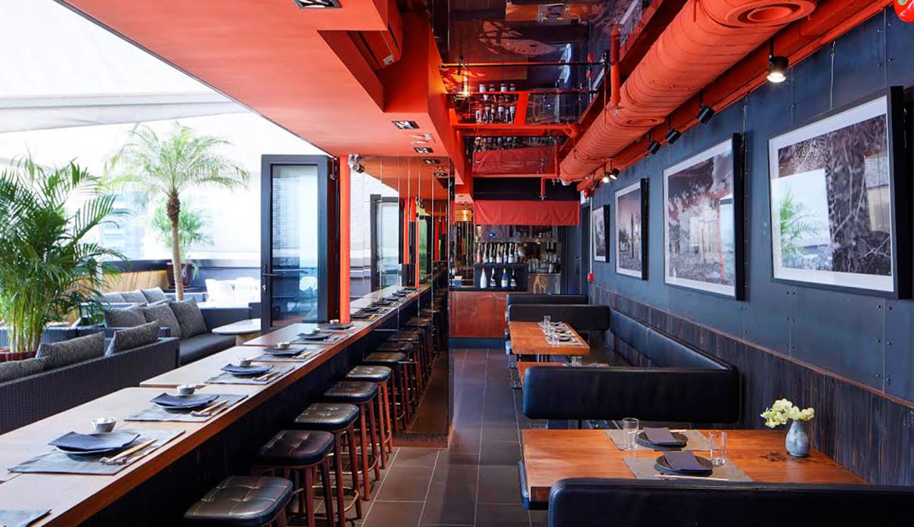 The airy and spacious setting of Koko is a rare commodity in town.