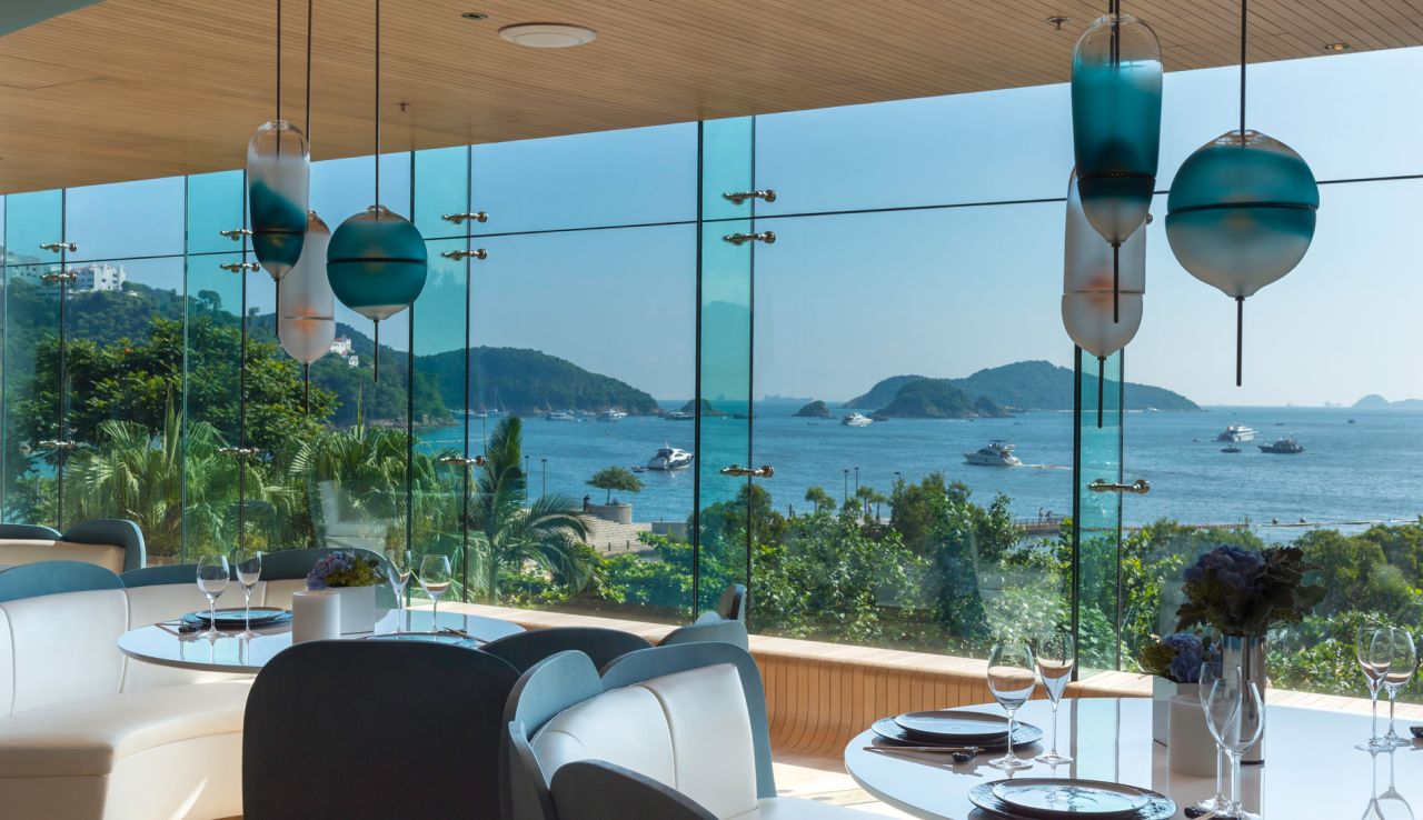 Restaurants at The Pulse, a new beach side venue in Hong Kong, boasts an unbeatable view.