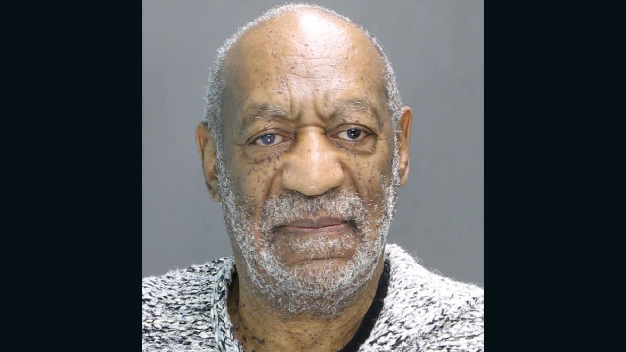 Cosby's mug shot from Wednesday's arraignment