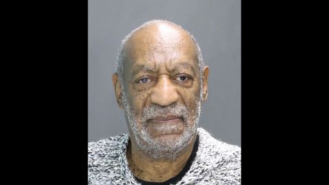 The Montgomery County District Attorney's Office released a booking photo of Bill Cosby after Wednesday's proceedings.