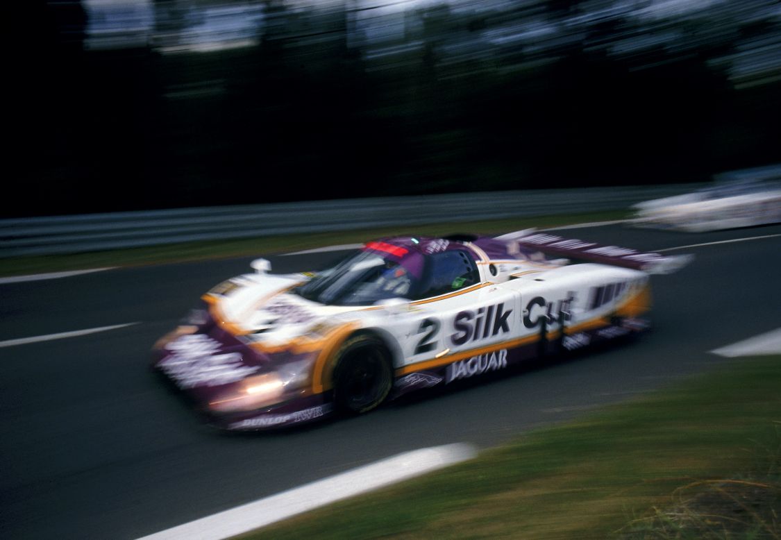 Jaguar returns to racing in the 1980s, winning Le Mans again in 1988. Its final victory at the legendary race comes in 1990.