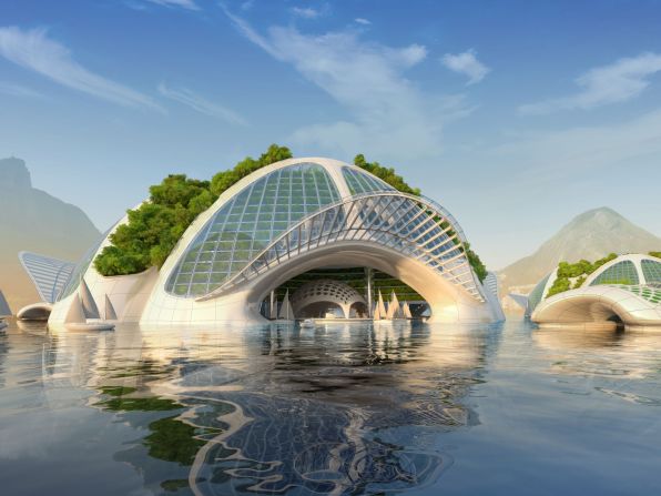 Earlier this year Belgian architect Vincent Callebaut revealed his ambitious plans for a series of underwater eco-villages, each of which could house up to 20,000 people in the future. 