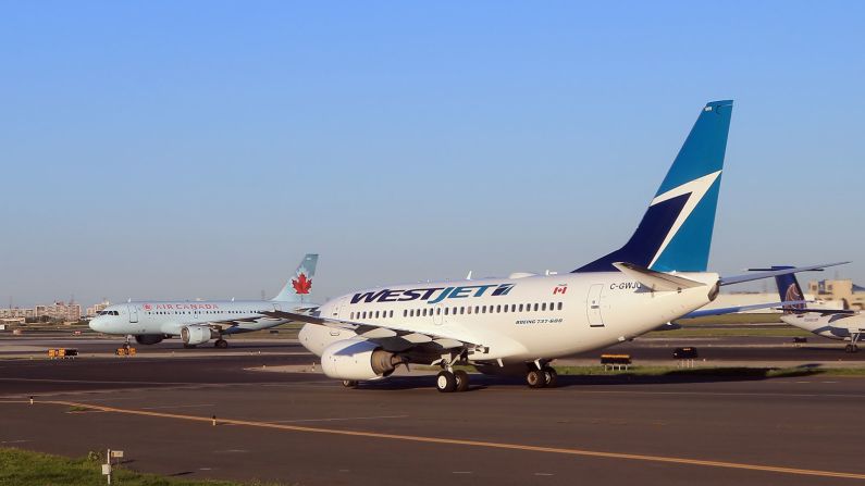 <strong>WestJet: </strong>One of the oldest airlines on this list, Canada's WestJet was launched in 1996. Based in Calgary, it offers destinations -- some via code share -- across Canada, America, the Caribbean, Ireland and the UK.
