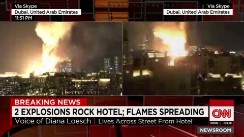Massive Fire Engulfs Cosmopolitan Hotel In Las Vegas Cnn