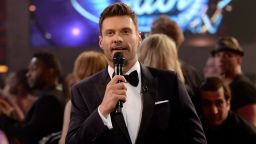 HOLLYWOOD, CA - MAY 13:  Host Ryan Seacrest speaks during "American Idol" XIV Grand Finale at Dolby Theatre on May 13, 2015 in Hollywood, California.  (Photo by Kevork Djansezian/Getty Images)