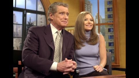 Over more than six decades, Regis Philbin has done more hosting than almost anybody. In fact, he's in the Guinness Book of World Records as the person who has spent the most time in front of a TV camera. He's hosted local TV shows, morning talk shows (such as "Live with Regis and Kelly," here with Kelly Ripa), late-night shows and game shows, notably the prime-time run of "Who Wants to Be a Millionaire."