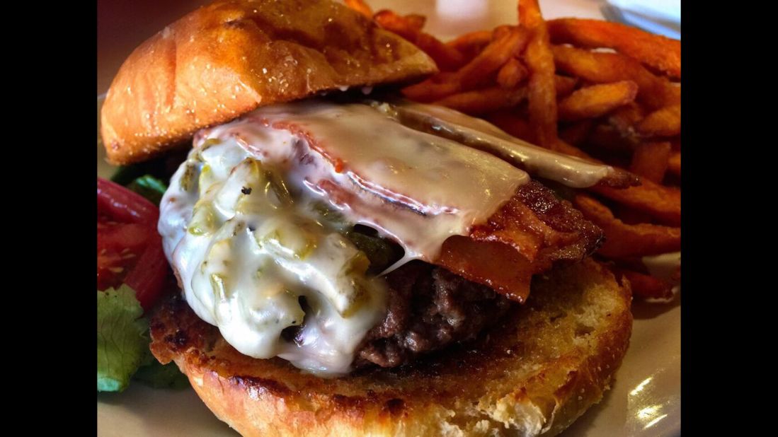 New Mexico's Green Chile Cheeseburger Trail showcases more than 100 spots where you can add a little spice to your life. The bacon green chile cheeseburger at Santa Fe Bite in Santa Fe won't disappoint.