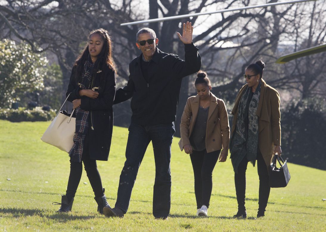 The family returns to the White House on Sunday, January 3.