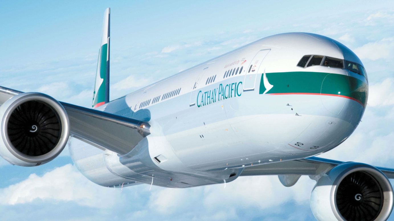 <strong>World's best airlines #5: </strong>Hong Kong-based carrier Cathay Pacific was voted the fifth best airline in the 2017 list.