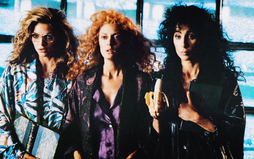 1987's "The Witches of Eastwick," based on the John Updike bestseller, starred Michelle Pfeiffer, Susan Sarandon and Cher as the title characters. George Miller directed.