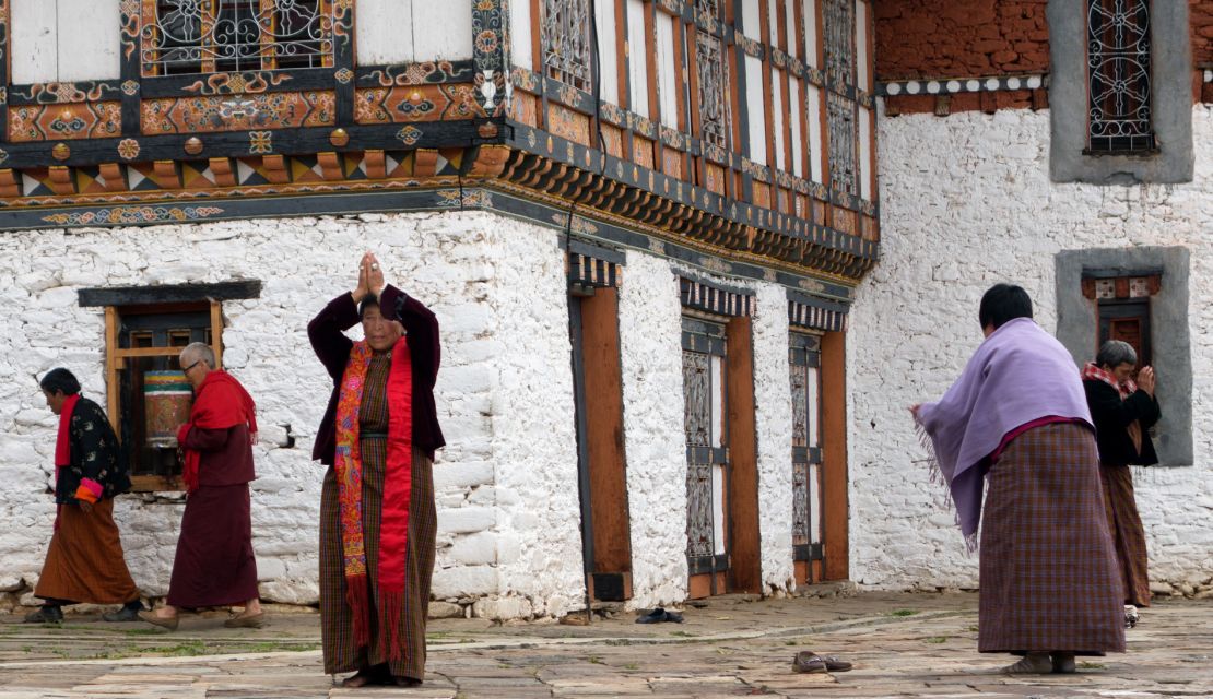 Bhutan's rich cultural identity is well preserved.