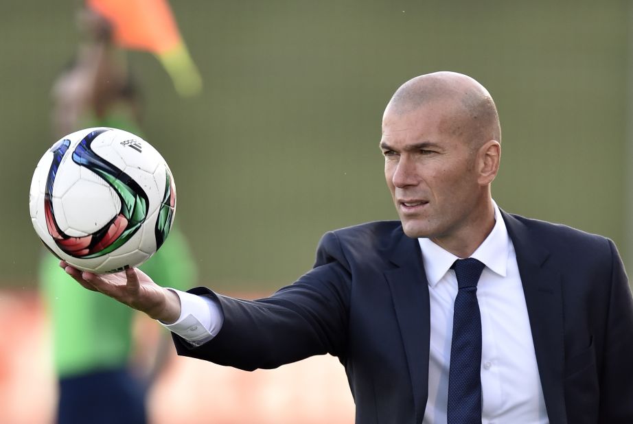 Since 2014,  Zidane has been in charge of Real's B team -- Real Madrid Castilla -- which plays in the third tier of Spanish football.
