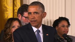 Recording clean translation of President Obama's gun control statement.