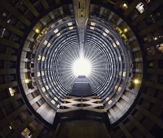 Photographer, filmmaker and Instagrammer Gareth Pon (<a  target="_blank" target="_blank">@garethpon</a>) took this image of Ponte City Tower, a skyscraper in Johannesburg, South Africa that has been revitalized after falling prey to the likes of drug pushers and pimps.