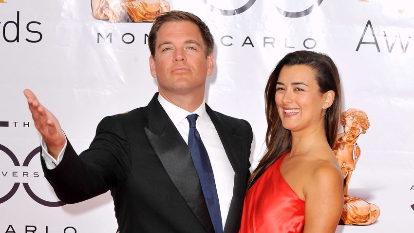 MONTE-CARLO, MONACO - JUNE 10:  Actors Michael Weatherly and Cote De Pablo arrive at the Closing Ceremony of the 2010 Monte Carlo Television Festival held at Grimaldi Forum on June 10, 2010 in Monte-Carlo, Monaco.  (Photo by Pascal Le Segretain/Getty Images)