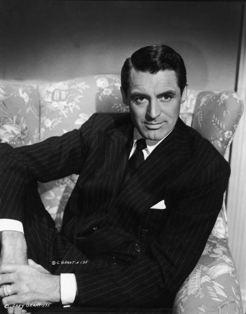 British actor Cary Grant epitomizes an Old Hollywood sophistication that men still try to emulate today. 