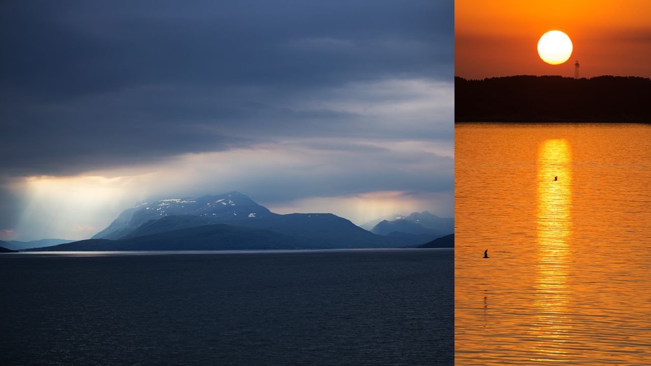Regardless of the time of year, photographers aboard Hurtigruten vessels will appreciate the gorgeous displays of light on offer each day. Winter travelers have a great chance of seeing the Northern Lights, while midsummer voyages north of the Arctic Circle mean 24 hours of sunshine.  