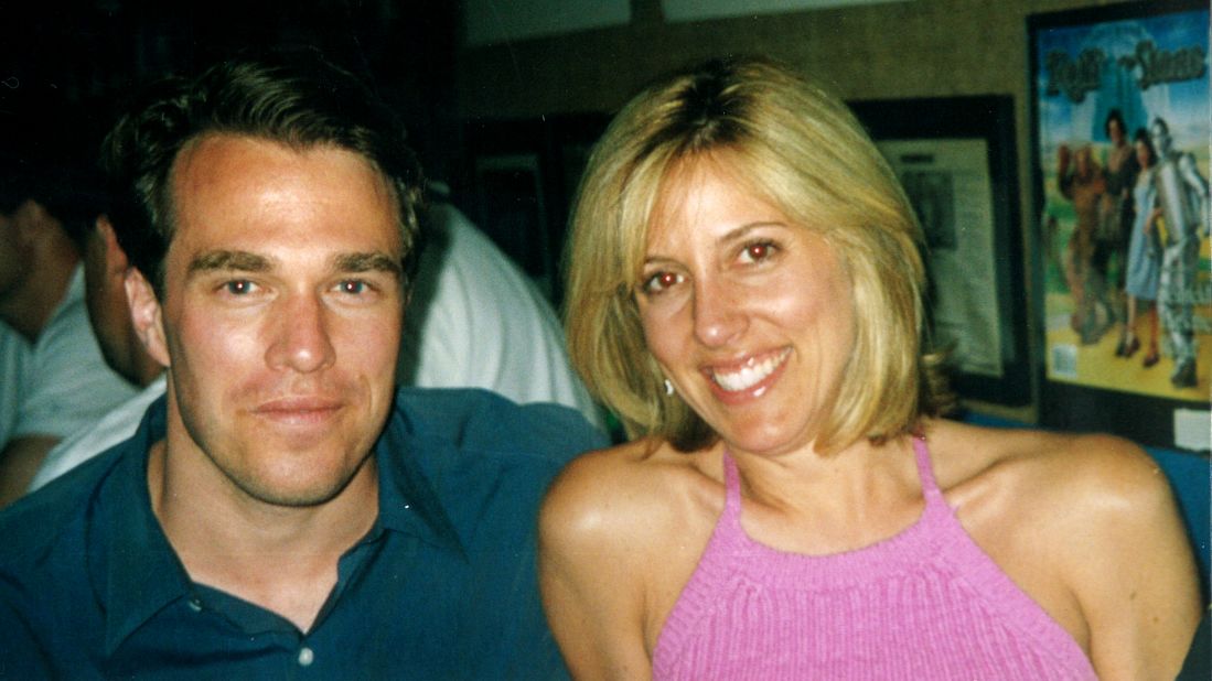 Alisyn with her future husband Tim Lewis in East Hampton, New York, in August 2000.<br />