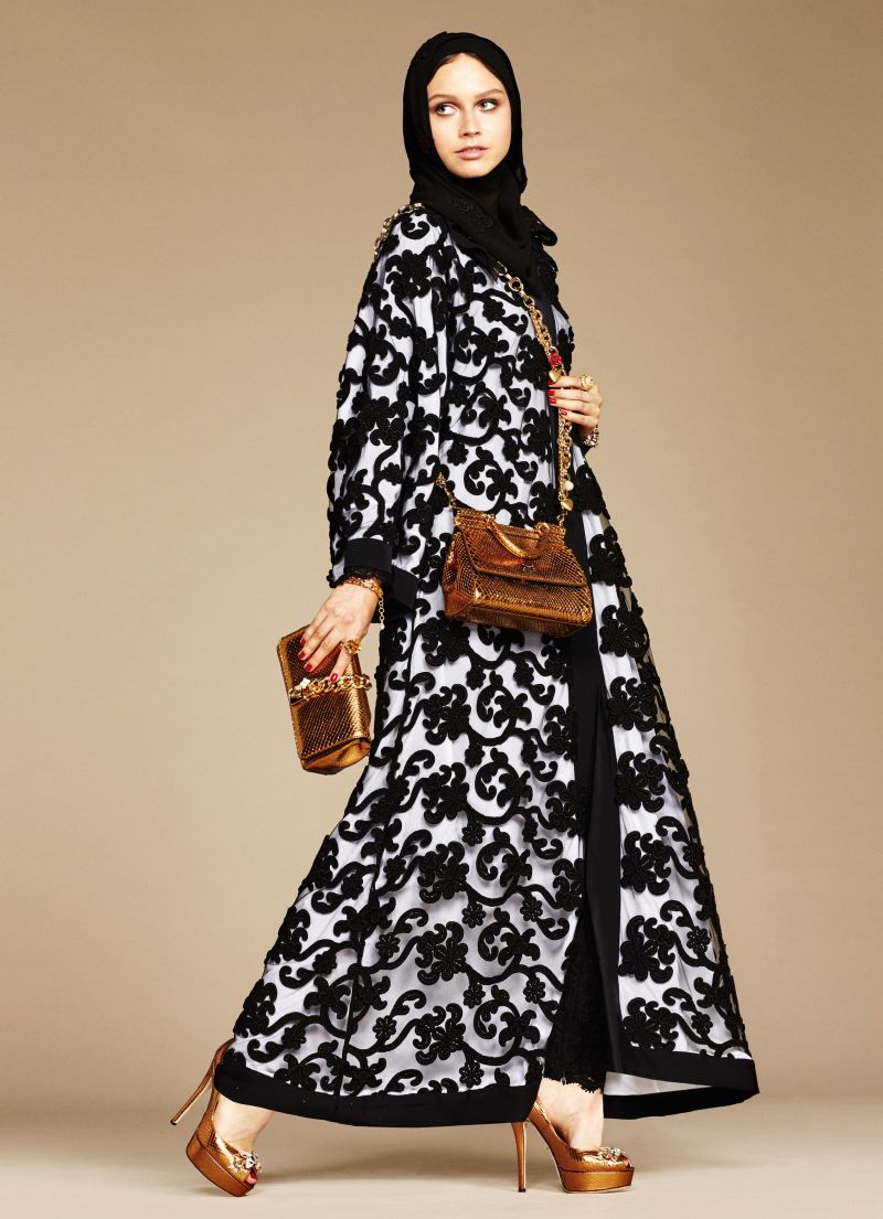 Abaya dolce and gabbana sale