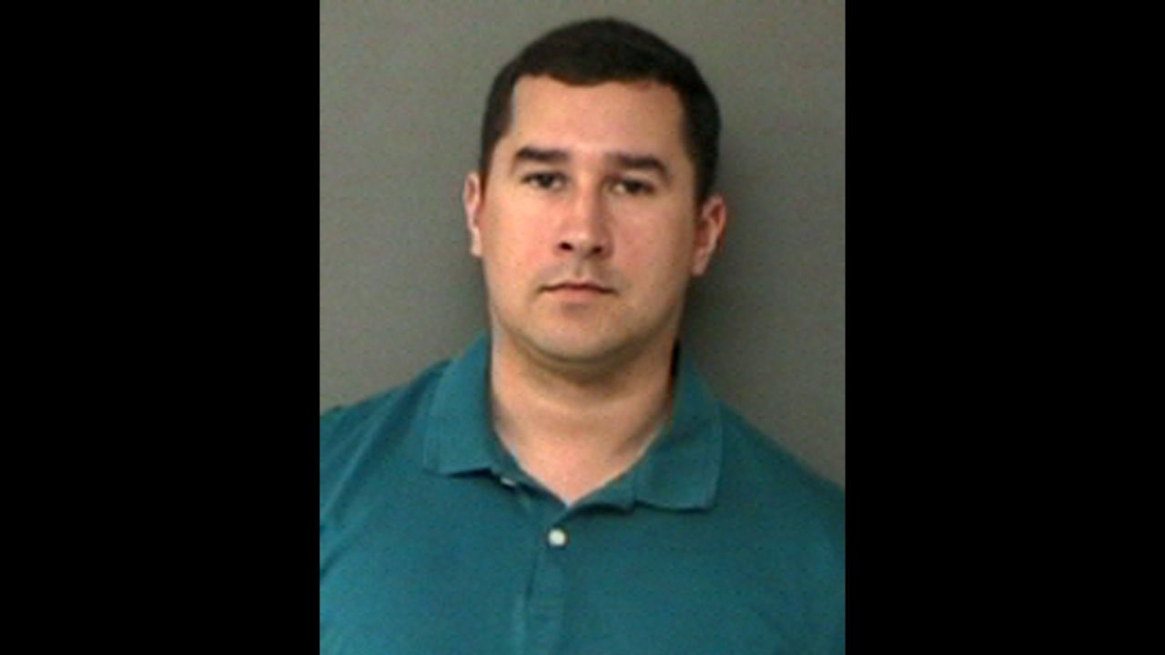 Brian Encinia was booked by the Waller County Sheriff's Office on the charge of perjury. 