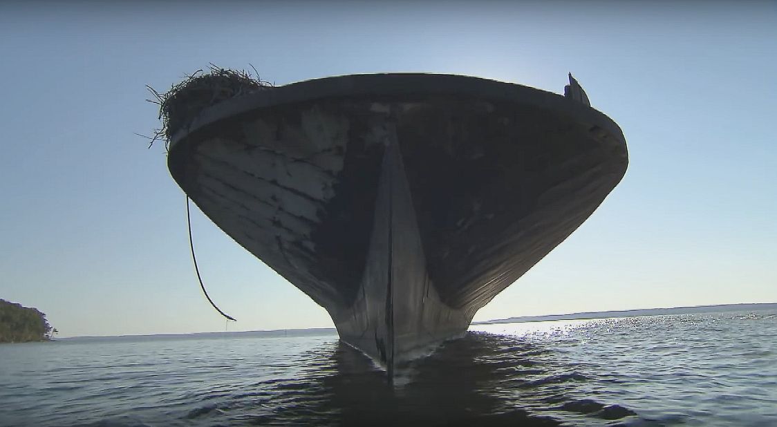 Pictured here is the Accomac, a steel-hulled ferry boat built in 1928 and decommissioned in 1964 following a fire. 