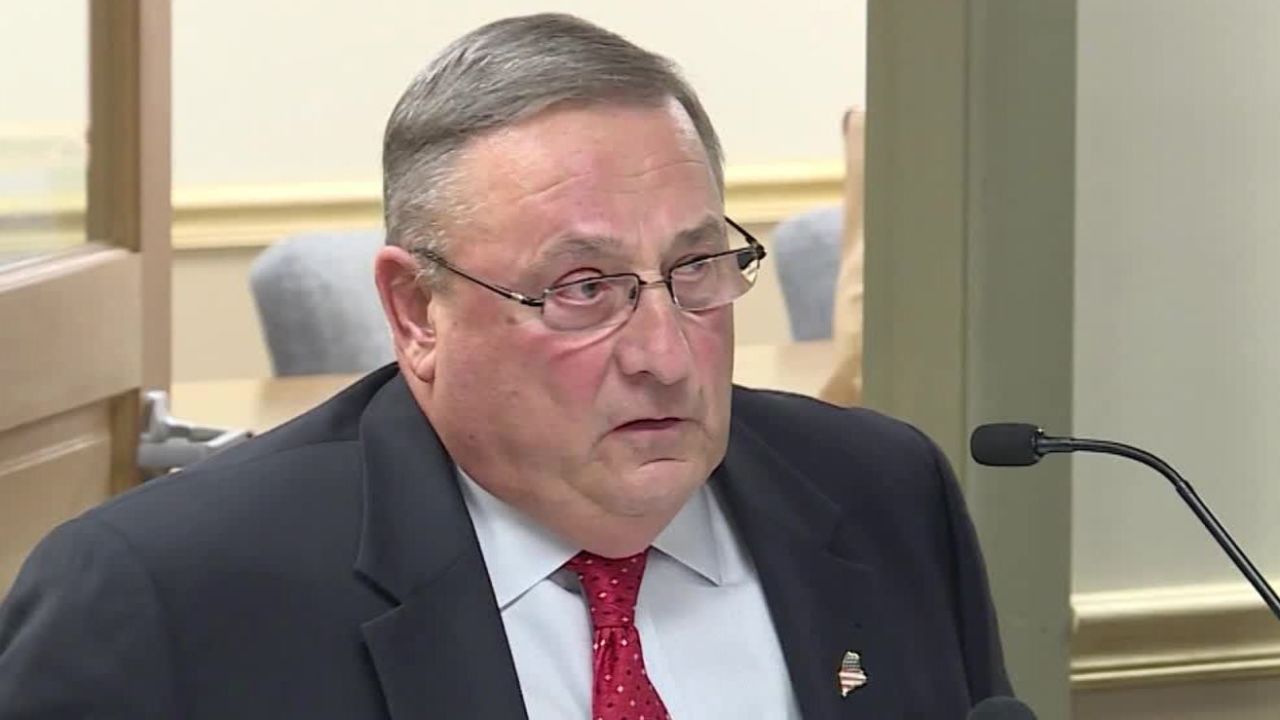 Maine governor called Democratic lawmaker what? CNN
